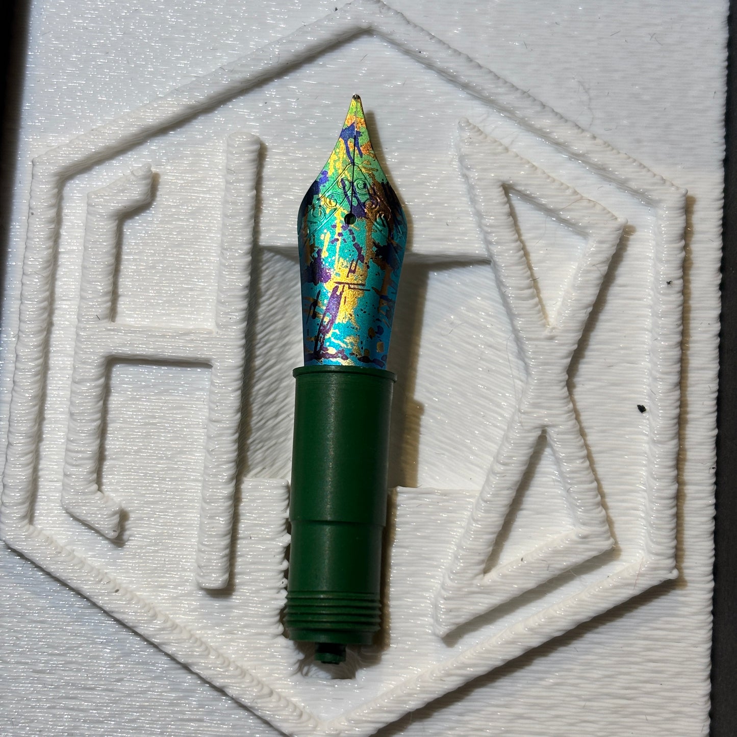 Anodized Titanium Nib